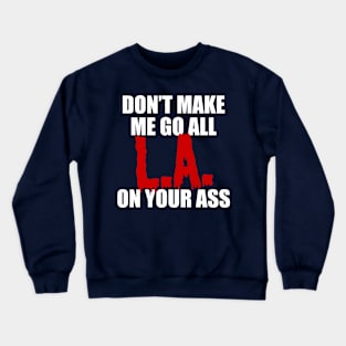 Los Angeles Baseball Fan Crewneck Sweatshirt